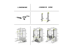 Warrior 701 All-in-One Power Rack Functional Trainer Cable Crossover Home Gym w/ Smith Cage (🧨JULY 4th SALE)