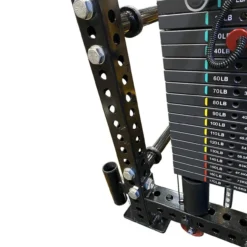 Warrior 3.5 Cable Crossover Pulley Power Rack Gym System (🧨JULY 4th SALE)