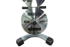 Warrior Chrome Olympic Weight Plates (230lb Set)