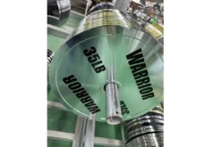 Warrior Chrome Olympic Weight Plates (230lb Set)
