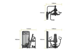 Warrior Elite Commercial Series Iso-lateral Chest Press (🧨JULY 4th SALE - Extra 5%)