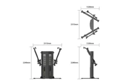 Warrior Elite Commercial Series Dual-Arm Functional Trainer (🧨JULY 4th SALE - Extra 5%)