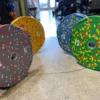 Warrior Fleck Easy-Grip Rubber Bumper Plates