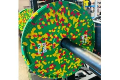 Warrior Fleck Easy-Grip Rubber Bumper Plates