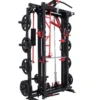 Warrior Freestanding Folding Cable Pulley Power Rack