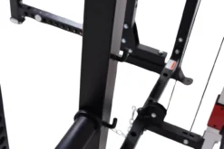 Warrior Freestanding Folding Cable Pulley Power Rack