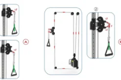 Warrior FT900 Cable Pulley Functional Trainer Home Gym