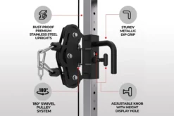 Warrior FT900 Cable Pulley Functional Trainer Home Gym
