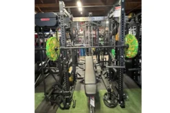 Warrior Gladiator 2.0 Pro Power Rack All-in-One Gym Cage with Lat Pull/Low Row