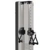 Warrior Hi / Lo Cable Pulley Functional Trainer Gym (Single Stack) (Freestanding or Wall-Mounted)