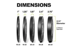 Warrior Hi-Temp Bumper Plates