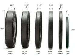 Warrior Hi-Temp Bumper Plate Sets