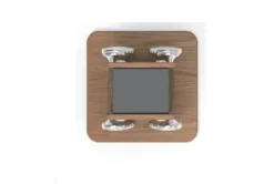 Warrior Luxury Wood | Stainless Steel Dumbbell Set (2.5-12lbs)