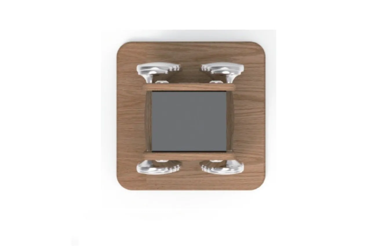 Warrior Luxury Wood | Stainless Steel Dumbbell Set (2.5-12lbs)