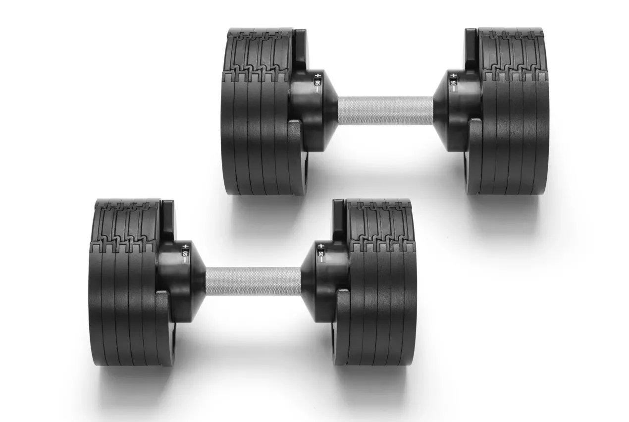 Warrior Newbell 50lb Adjustable Dumbbells (🧨JULY 4th SALE)