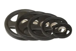 Warrior Rubber Grip Olympic Weight Plate Set (260lb)