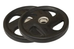 Warrior Rubber Grip Olympic Weight Plates