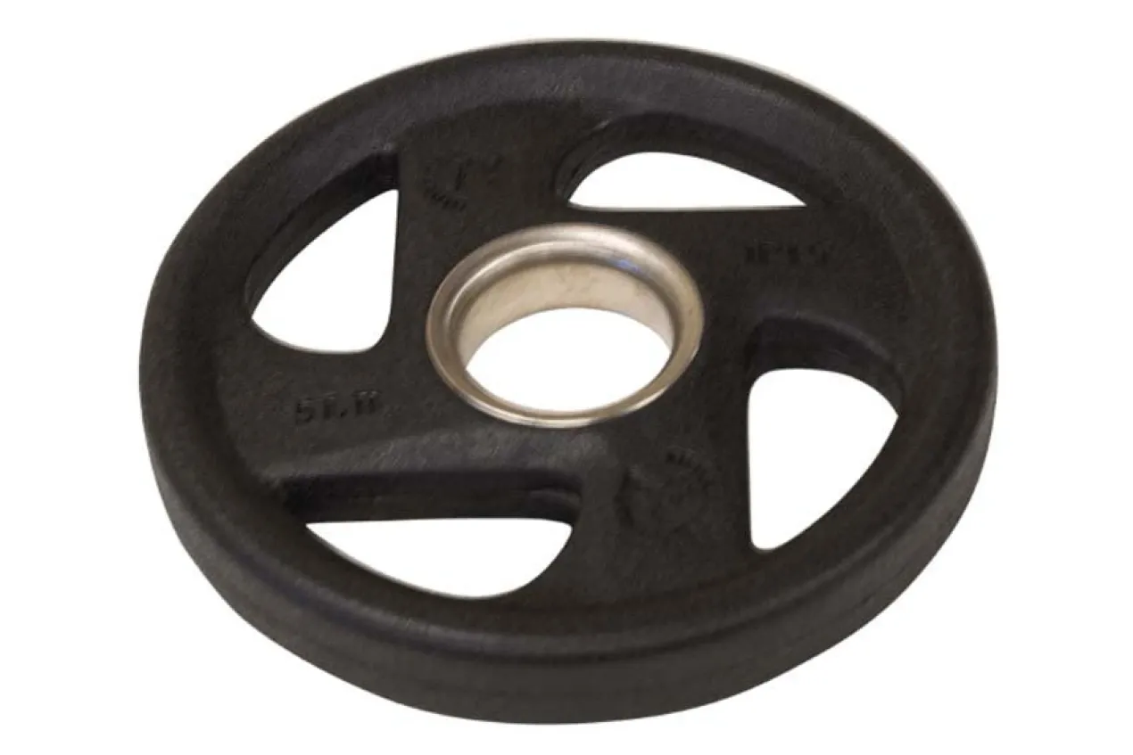 Warrior Rubber Grip Olympic Weight Plates