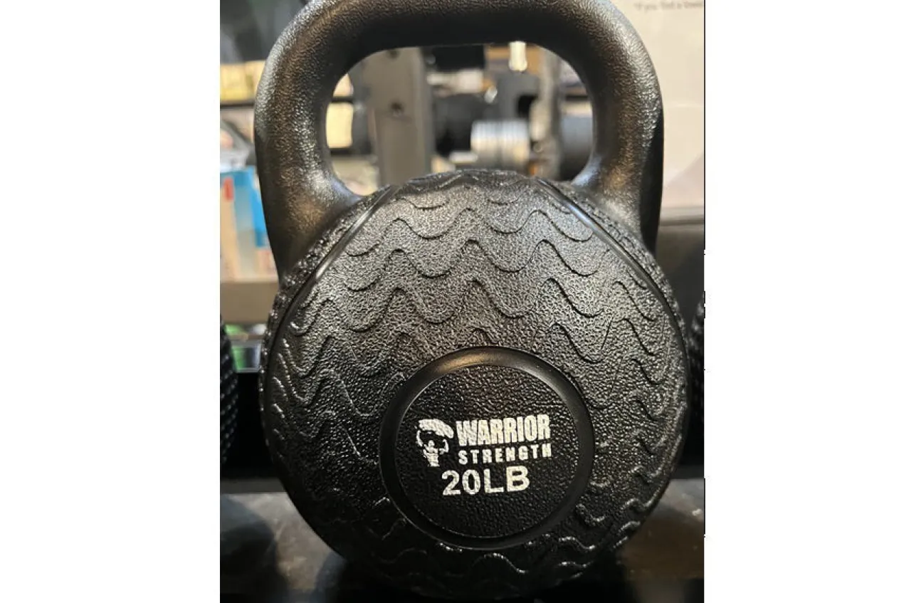 Warrior Rubber Kettlebells w/ Rubber Handle