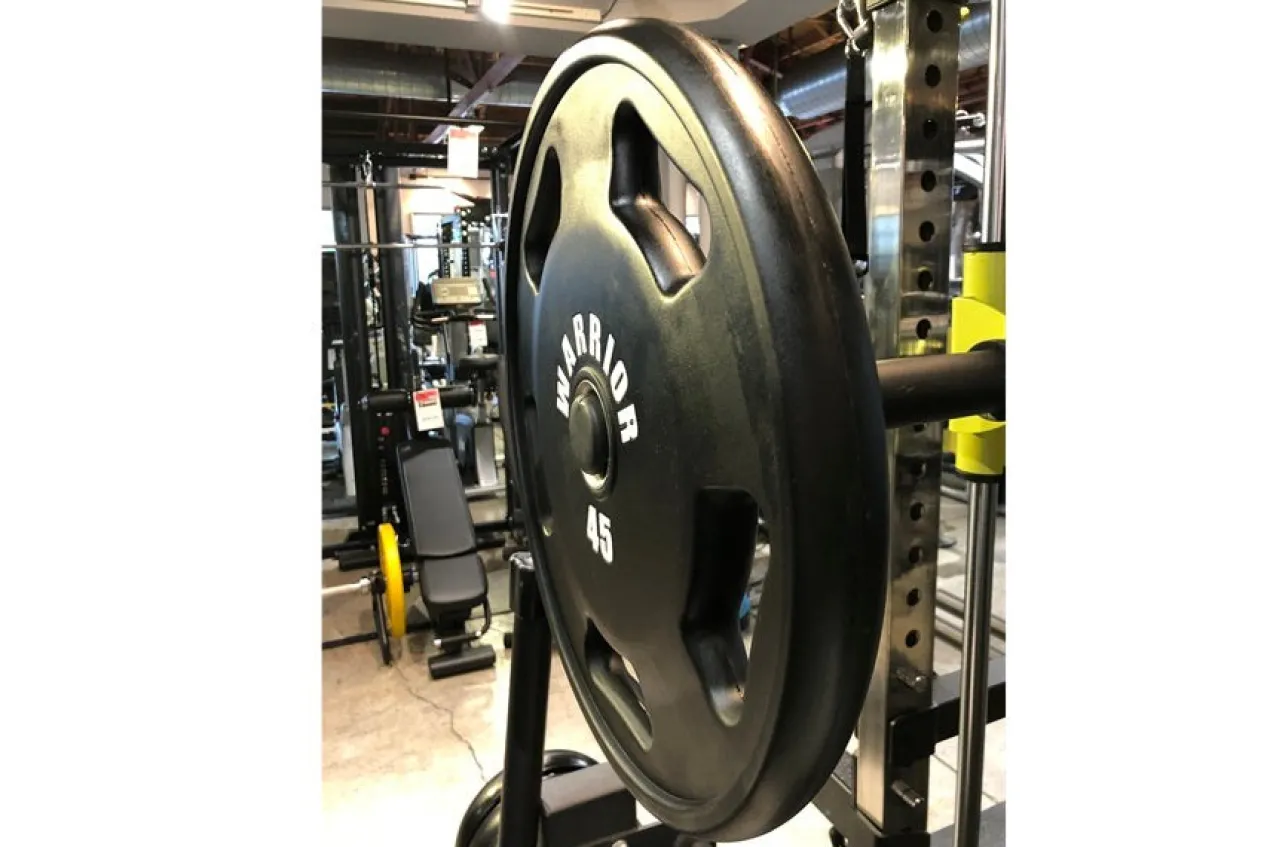 Warrior Urethane Olympic Grip Weight Plates