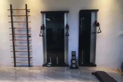 Warrior Wall Mounted Cable Pulley Home Gym System (Two Stack)