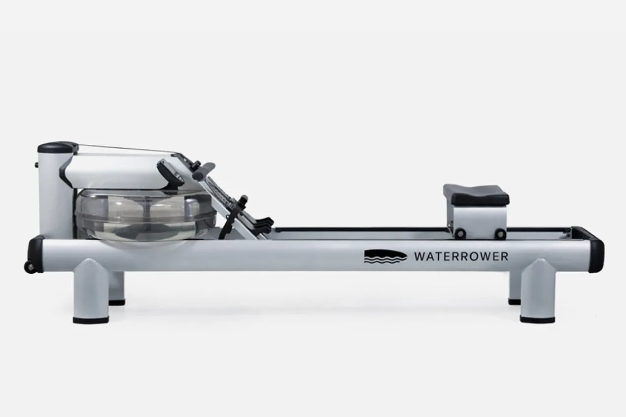 WaterRower Metallic M1 HiRise Rowing Machine